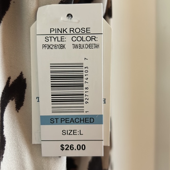 Brand new cheetah print long sleeve T shirt - Picture 4 of 4